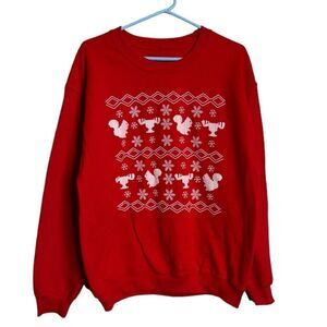 National Lampoon Christmas Vacation Red Christmas Sweater size Medium